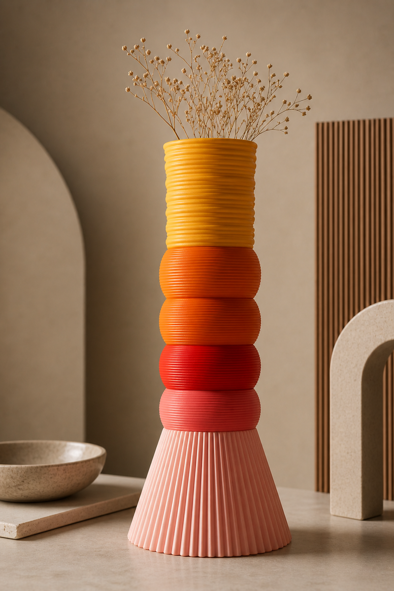 blob house blob table dopamine maximalist color block whimsical colorful home decor vases lamps tables lamp 